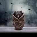Bronze Bat Snuggle Box 8.5cm Polyresin Statue 7