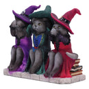 Three Wise Witchy Kittys Ornament 15.3cm 2