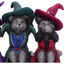 Three Wise Witchy Kittys Ornament 15.3cm 5