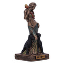 Hecate Moon Goddess Mini Figurine in Bronze 9cm 4