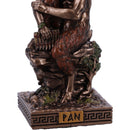 Pan Mini Figurine in Bronze 8.3cm 6