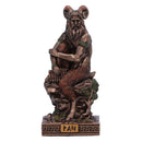 Pan Mini Figurine in Bronze 8.3cm