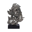 Natural Emotion Peace Silver Statue 32cm