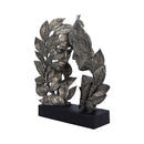 Natural Emotion Love Silver Statue 31cm 2