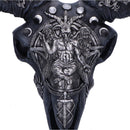 Baphomets Veneration Skull Wall Plaque 53cm 5