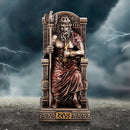 Zeus God of the Sky Mini Bronze Figurine 8.5cm 7