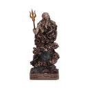 Poseidon God of the Sea Mini Bronze Figurine 8.5cm 3