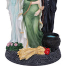 Maiden Mother Crone Painted Figurine 26cm 6