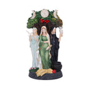 Maiden Mother Crone Painted Figurine 26cm