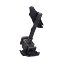 Raven on Hammer of the Gods 23cm Mjolnir Statue 2