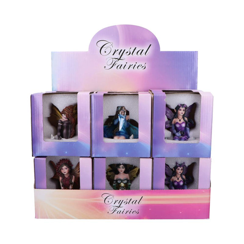 Crystal Fairy Figurines with Retail Display 12 figures