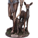 Artemis Greek Goddess of the Hunt Bronze Figurine 6