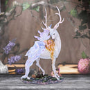 Evelyn Fairy and Stag Figurine 32.5cm Resin Statue 7