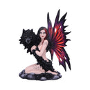 Shadow Spirit Fairy and Wolf Figure 34.5cm