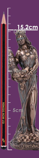 Fortuna Medium Bronze Figurine 15.2cm 8