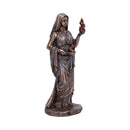 Hestia Goddess of Home and Hearth Bronze Figurine 15cm 4