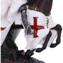Take to Your Steed a Medieval Templar Knight Figurine 28cm 6