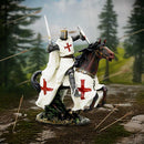Take to Your Steed a Medieval Templar Knight Figurine 28cm 7