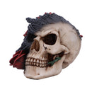 Soul Rose Ornamental Skull 17cm 4