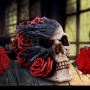 Soul Rose Ornamental Skull 17cm 7