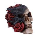 Soul Rose Ornamental Skull Nemesis Now 17cm