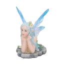 Amelia Nature Fairy Figurine with Clear Blue Wings 6cm 2