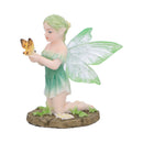 Esme Forest Fairy with Butterfly and Flowers 7cm 2