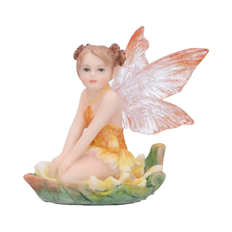 Olivia  Enchanted on Lily Pad Small Fairy Figurine