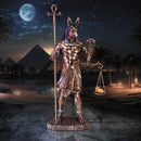 Bronzed Anubis Figurine a Guardian of the Tombs Symbol Justice 26.5cm 7