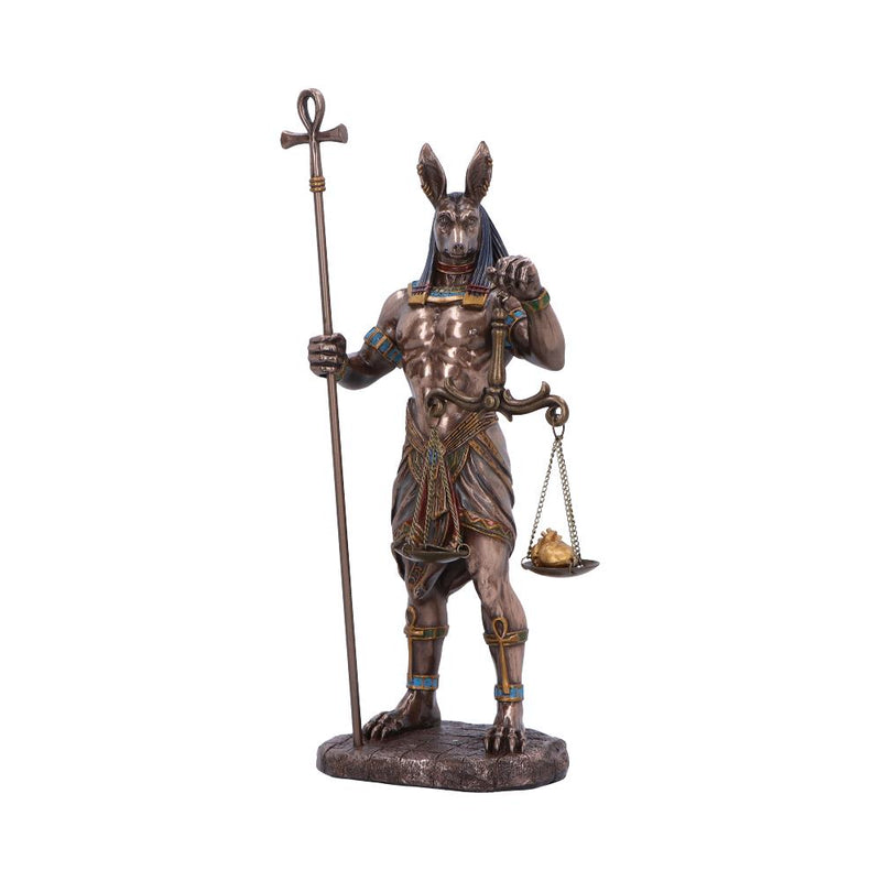 Bronzed Anubis Figurine a Guardian of the Tombs Symbol of Justice