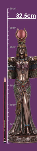 Graceful Isis Figurine an Embodiment of Magic Wisdom and Divinity Goddess 32.5cm 9
