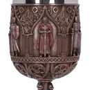 Knights Templar Goblet a Majestic Tribute to History 18cm Bronze Drinking Mug 5
