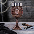 Knights Templar Goblet a Majestic Tribute to History 18cm Bronze Drinking Mug 7