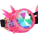 Crystal Kaleidoscope Pack of 3 Cyberpunk Goggles 17cm 5