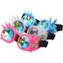 Crystal Kaleidoscope Pack of 3 Cyberpunk Goggles 17cm 6