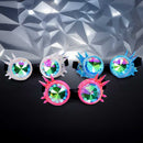 Crystal Kaleidoscope Pack of 3 Cyberpunk Goggles 17cm 7