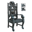 Black Skull Full Size Throne 130cm