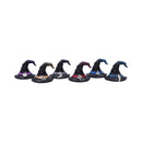 Set of 6 Positive Energy Witches Hats 7.2cm 1