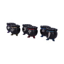 Set of 6 Positive Energy Cauldrons 6cm 2