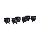 Set of 6 Positive Energy Cauldrons 6cm 4