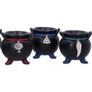 Set of 6 Positive Energy Cauldrons 6cm 6