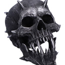 Iron Fang Spike Skull Resin Statue 16.5cm 5