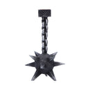 Meteor Hammer Medieval Gothic Candle Holder 17cm 2