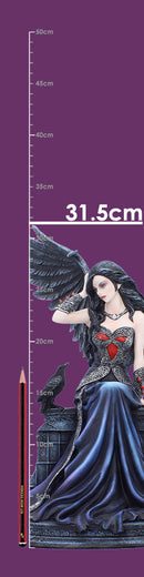 Ravynne Gothic Fairy Figurine 31.5cm 9