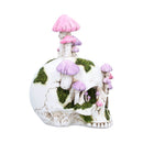Sporebound Skull Figurine with Mushrooms 29.5cm 4
