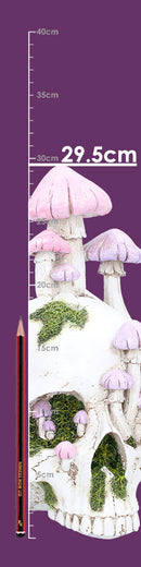 Sporebound Skull Figurine with Mushrooms 29.5cm 8