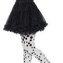 Dalmatian Tights Childs Child Black White_1 sm-49763