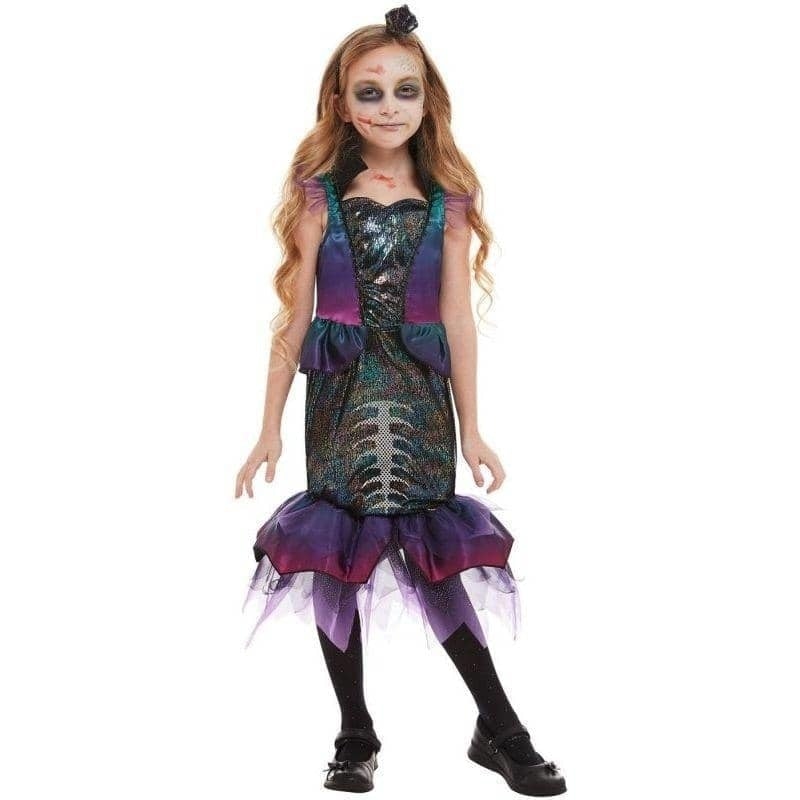 Dark Mermaid Costume Child Purple_1 sm-51077L