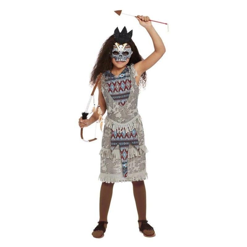 Dark Spirit Warrior Costume Grey_1 sm-63088L