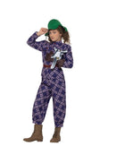 David Walliams Deluxe Awful Auntie Costume Kids Purple
